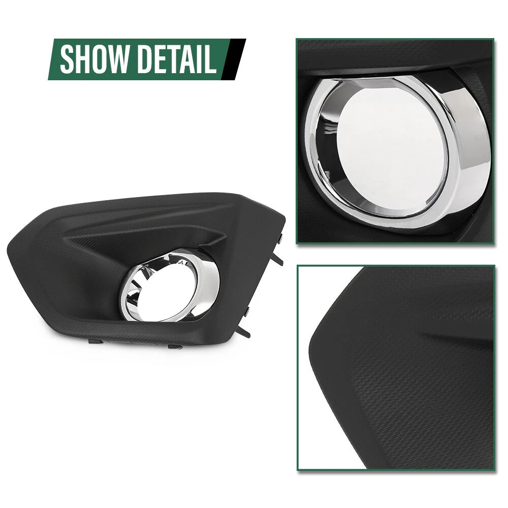 Fog Light Bezel with Chrome Trim for Subaru Impreza (2012–2014)