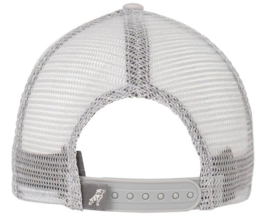 Mack Trucks 3D Wordmark Logo Dark Grey Mesh Snapback Cap/Hat
