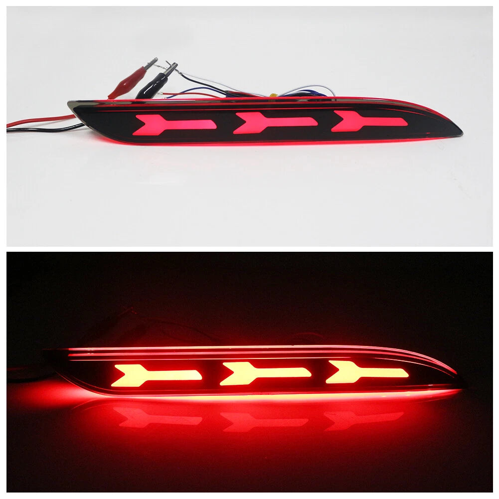 Smoked LED Tail Lights for Ford Mustang (2015–2017)