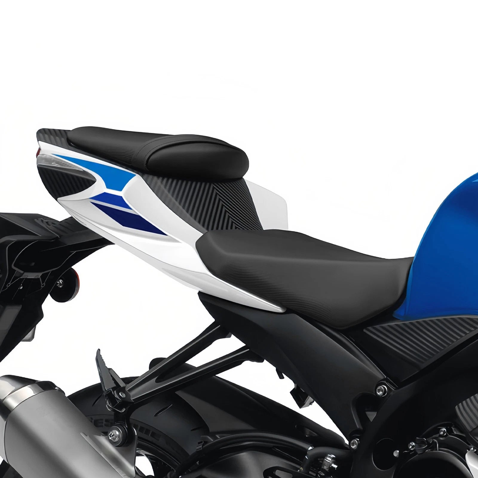 Front Rider Driver Seat for Suzuki GSXR600 GSXR750 (2011–2024) Black