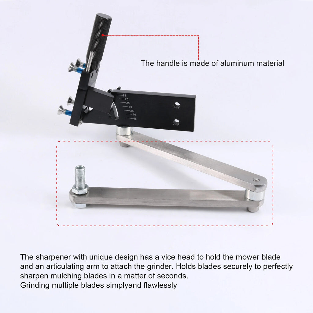 Lawn Mower Blade Sharpener for Straight and Standard Models