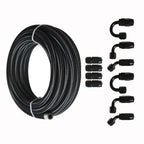 Braided Fuel Hose Line Kit for Universal Applications (20FT)
