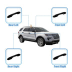 Set of 4 Side Door Handle Cover Trim for Ford Explorer (2020–2022) Black