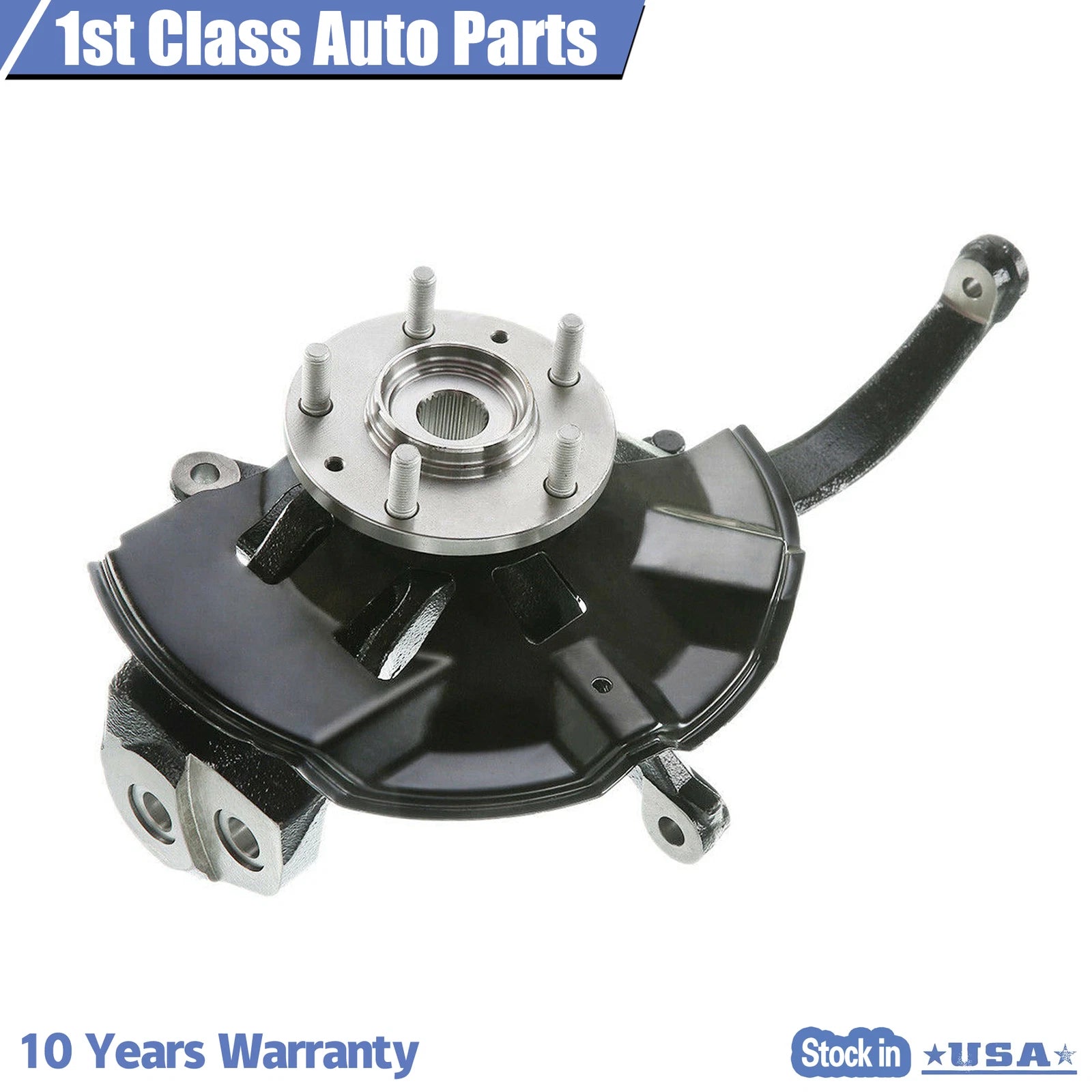 Front Right Wheel Hub Steering Knuckle for Ford Fusion (2006-2012)