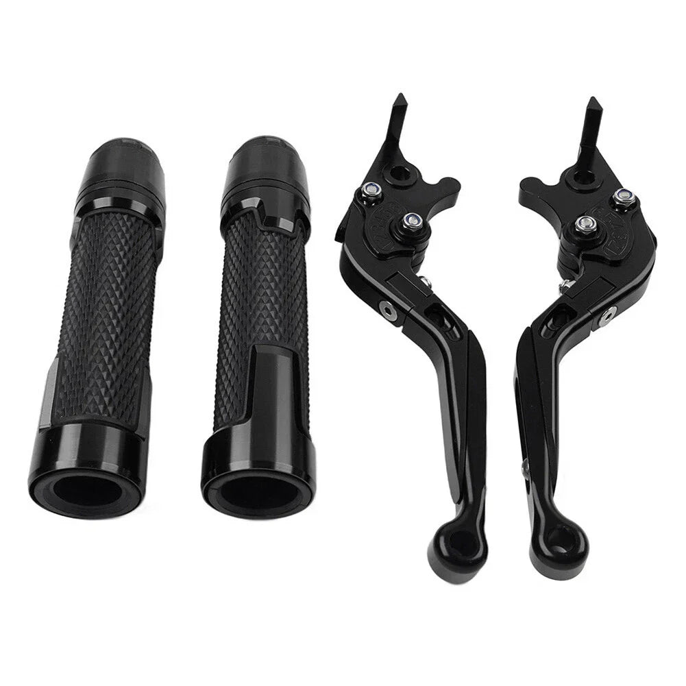 Black Extendable Brake Clutch Lever Grip for Honda CB1000R CBR1000RR (2008-2023)