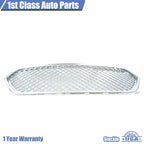Front Upper Grille for Ford Taurus (2013-2019) Pearl Nickel