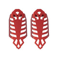 Universal Fork Dust Shock Absorber Spring Covers for Motorcycle ATV Red