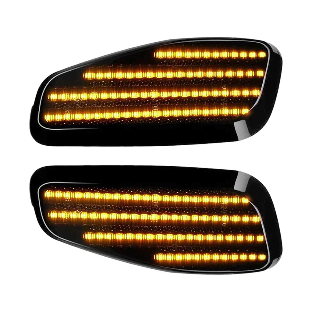Front  Smoked Lens LED Amber Side Marker Lamp for Jeep Renegade (2015–2022)