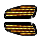 Front  Smoked Lens LED Amber Side Marker Lamp for Jeep Renegade (2015–2022)