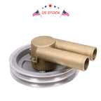 Dual V Belt Raw Water Sea Pump for Volvo 4.3L 5.0L 5.7L (1990–2023)