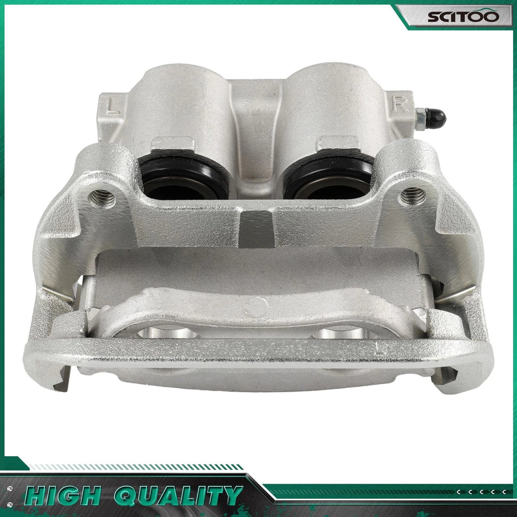 Front Pair Brake Calipers w/ Bracket for Ford Mustang (2003–2004)