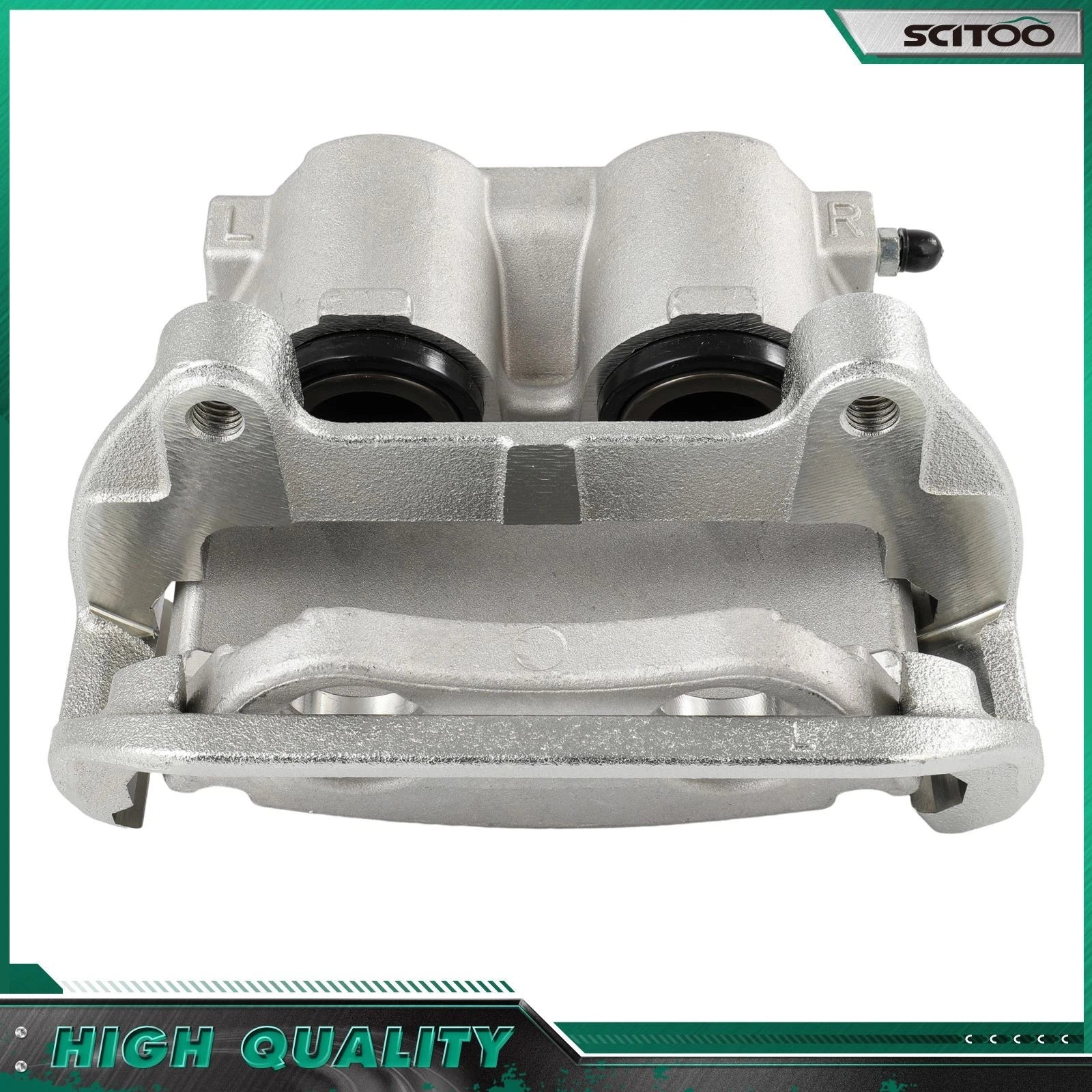 Front Pair Brake Calipers w/ Bracket for Ford Mustang (2003–2004)
