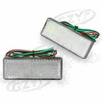 LED Rectangle Tail Light Signal Lamps for Car Truck Universal