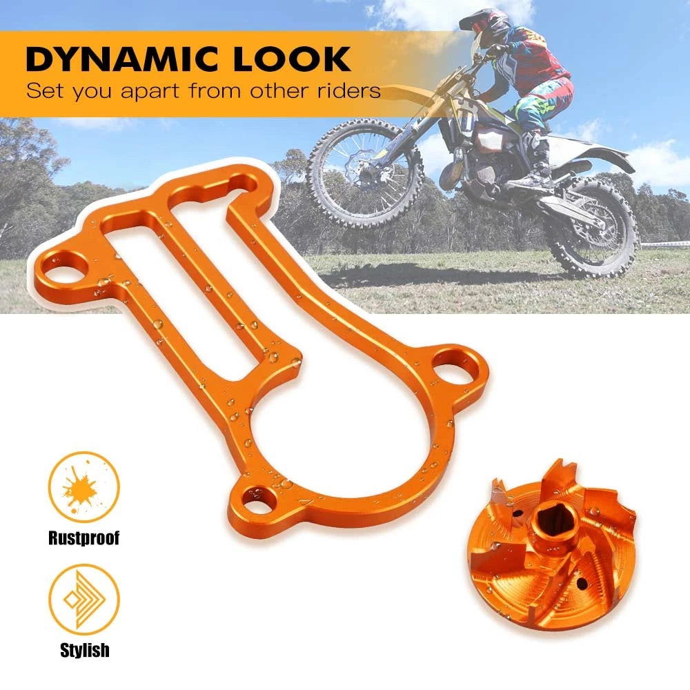 Billet Water Pump Impeller Kit for KTM 250 300 EXC XC-W SX XC (2017–2019)