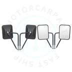 2X Side Mirrors for Jeep Wrangler JK JKU CJ YJ (1997–2017)