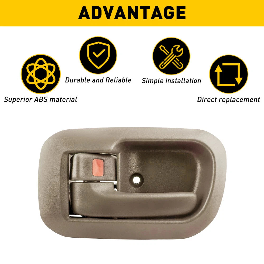 Door Handle for Toyota Sienna (1998–2003) Beige Interior Front Driver Passenger