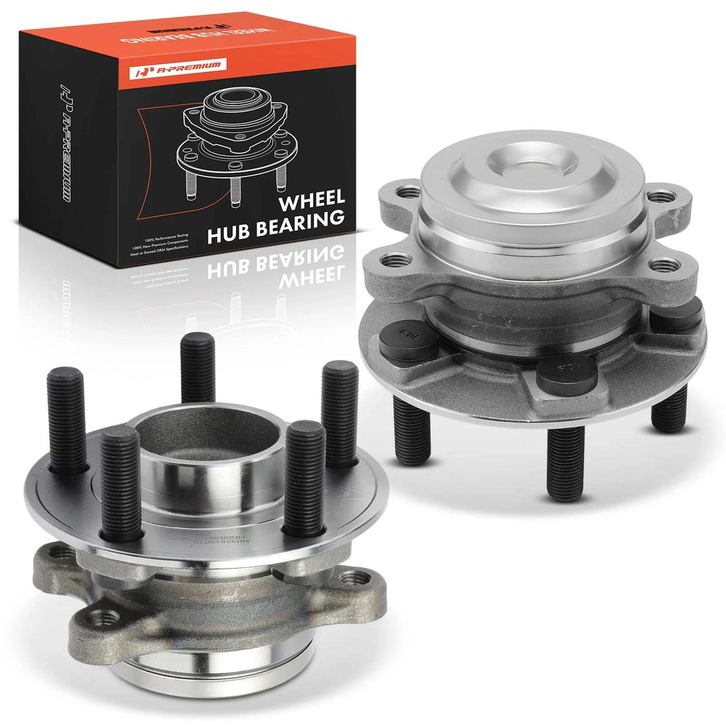 2X Front Wheel Hub & Bearing Assembly for Ford Mustang Mach-E (2021–2025)