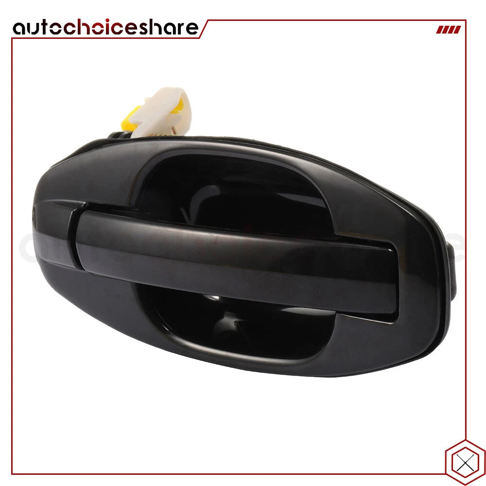 Rear Right Exterior Door Handle for Hyundai Santa Fe (2001-2006) Black