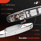 Front Left Exterior Door Handle for GMC Chevrolet Silverado (2007-2019)