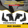 Set of 4 Mud Splash Guards for Toyota Camry (2018–2021)