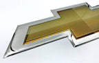 Metal Sign Gold Chevrolet Bowtie Logo Emblem Licensed for Chevrolet (1950–2026)