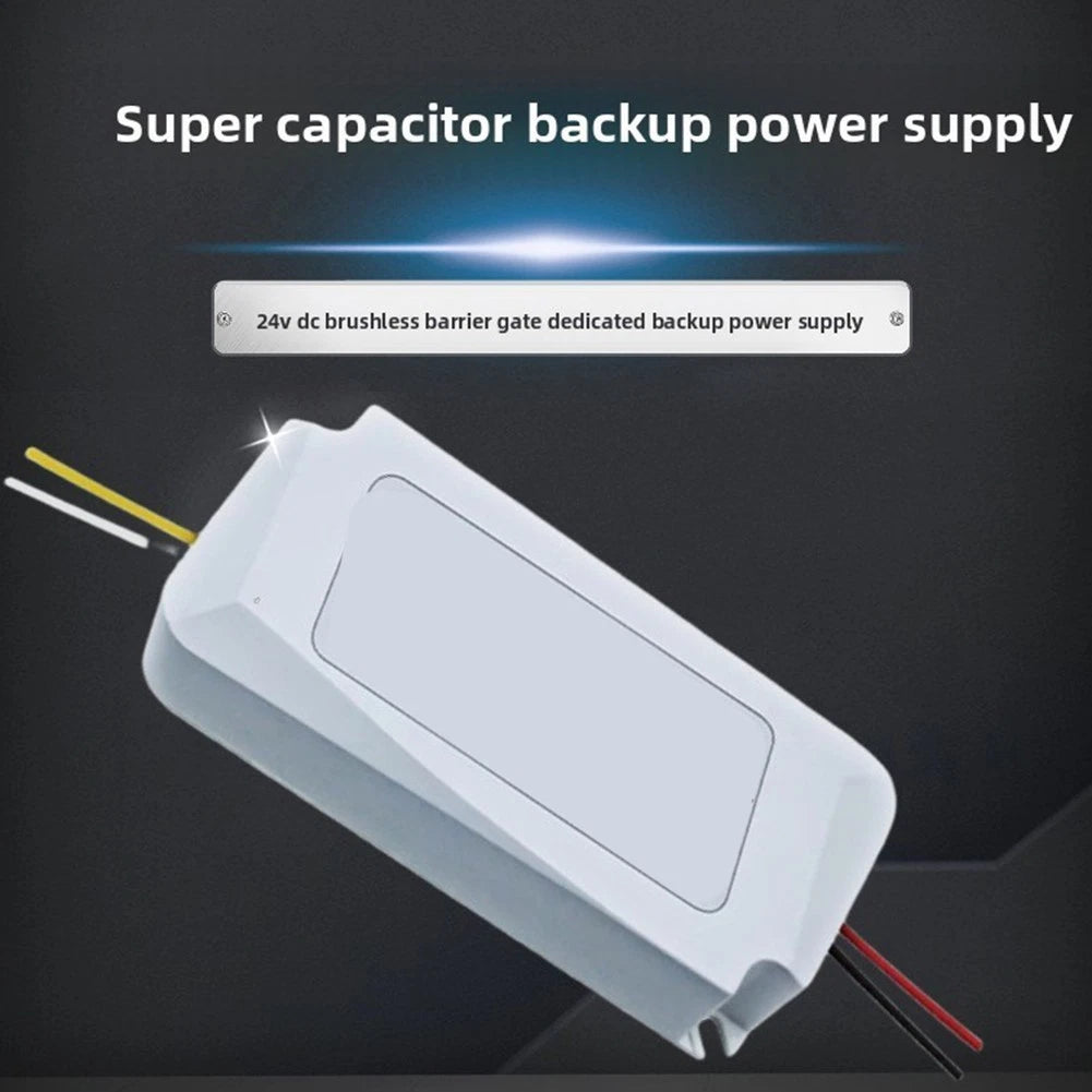 24V Brushless Gate Lift System for Supercapacitor Backup Power Supply
