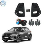 Set of 2 LED Fog Lights with Covers for Nissan Kicks (2021–2023)