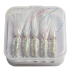 5pcs Fly Fishing Shrimp Lure Bait Hook for Seabass and Trout