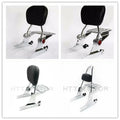 Sissy Bar Backrest & Luggage Rack for Harley Softail (1984–2023)