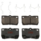 Set of 2 Brake Pads for Lexus IS350 IS250