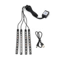 RGB Music Voice Control Floor Light for Universal Fit