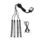 RGB Music Voice Control Floor Light for Universal Fit