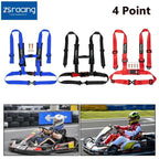 2" 4 Point Buckle Racing Harness Strap for UTV ATV Go-Kart