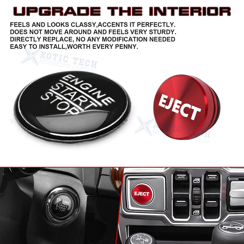 Red Cigarette Lighter Eject Button Trim for Lexus IS200t (2016-2017)
