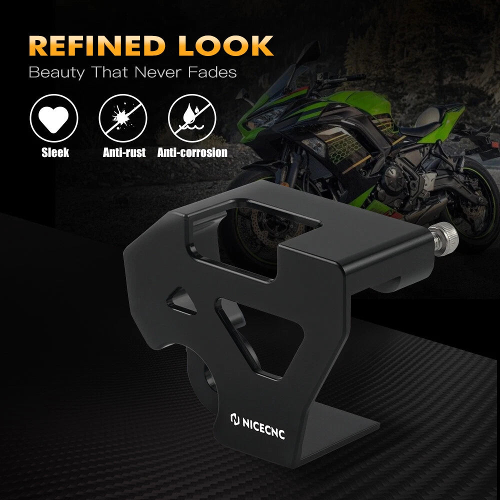 Side Stand Switch Guard for Kawasaki KLR 650 (2008–2018) - Aluminum Protector