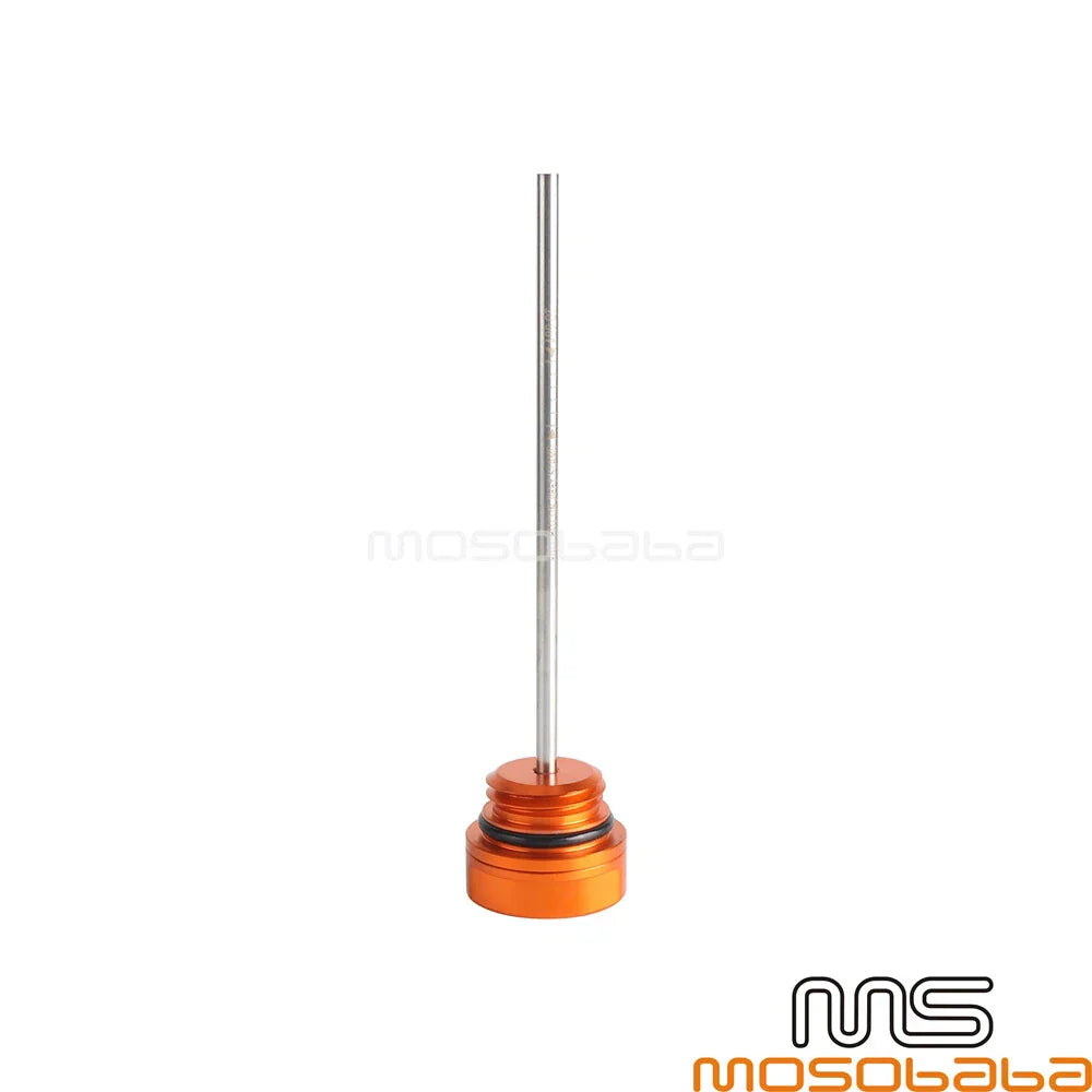 Orange Oil Temperature Thermometer Dipstick for Harley Road King Police (2017-)