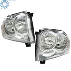 Headlight Assembly for Grand Cherokee (2005-2007) Halogen Driver & Passenger