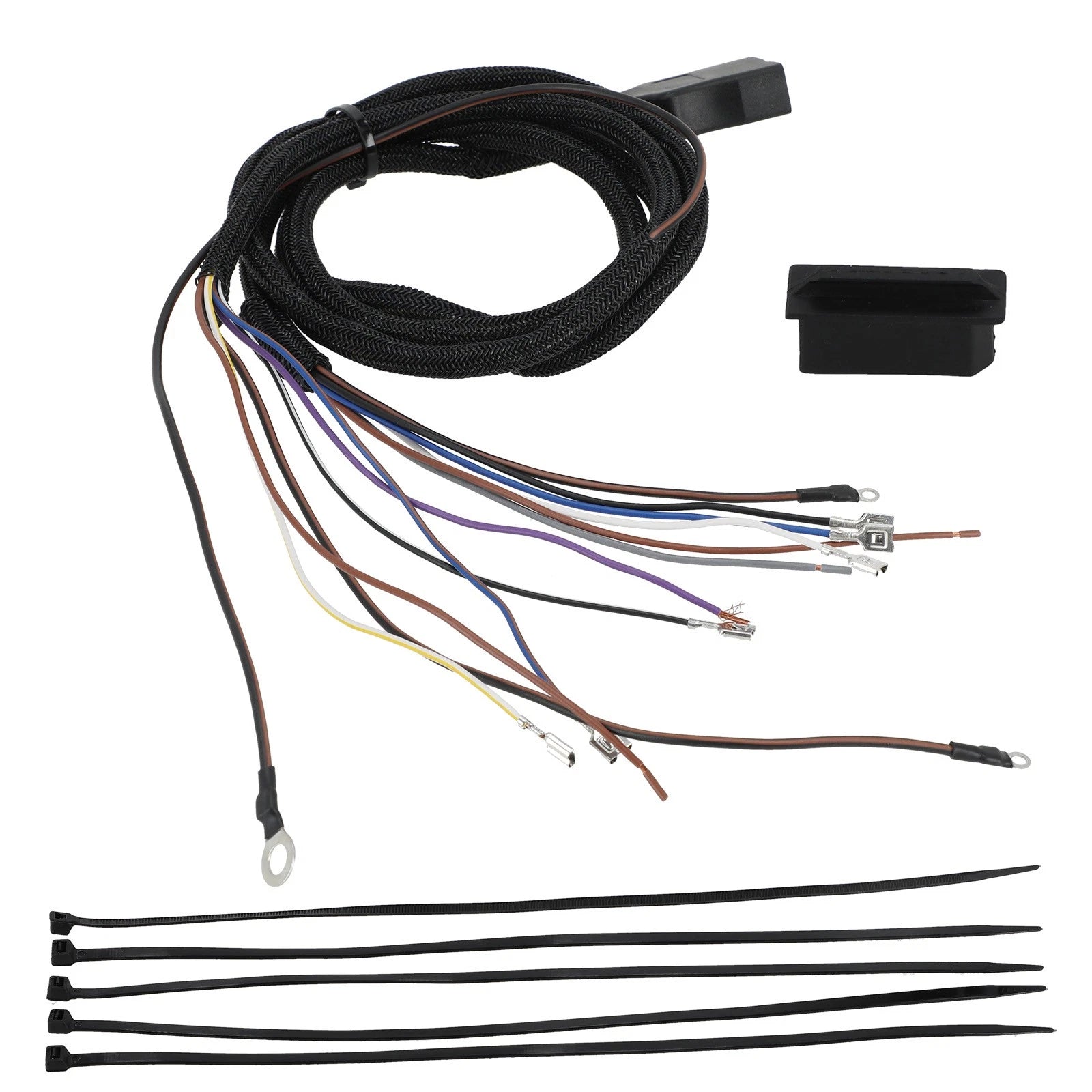Snow Plow Light Wiring Harness for Western Fisher Blizzard (26347, 26377)