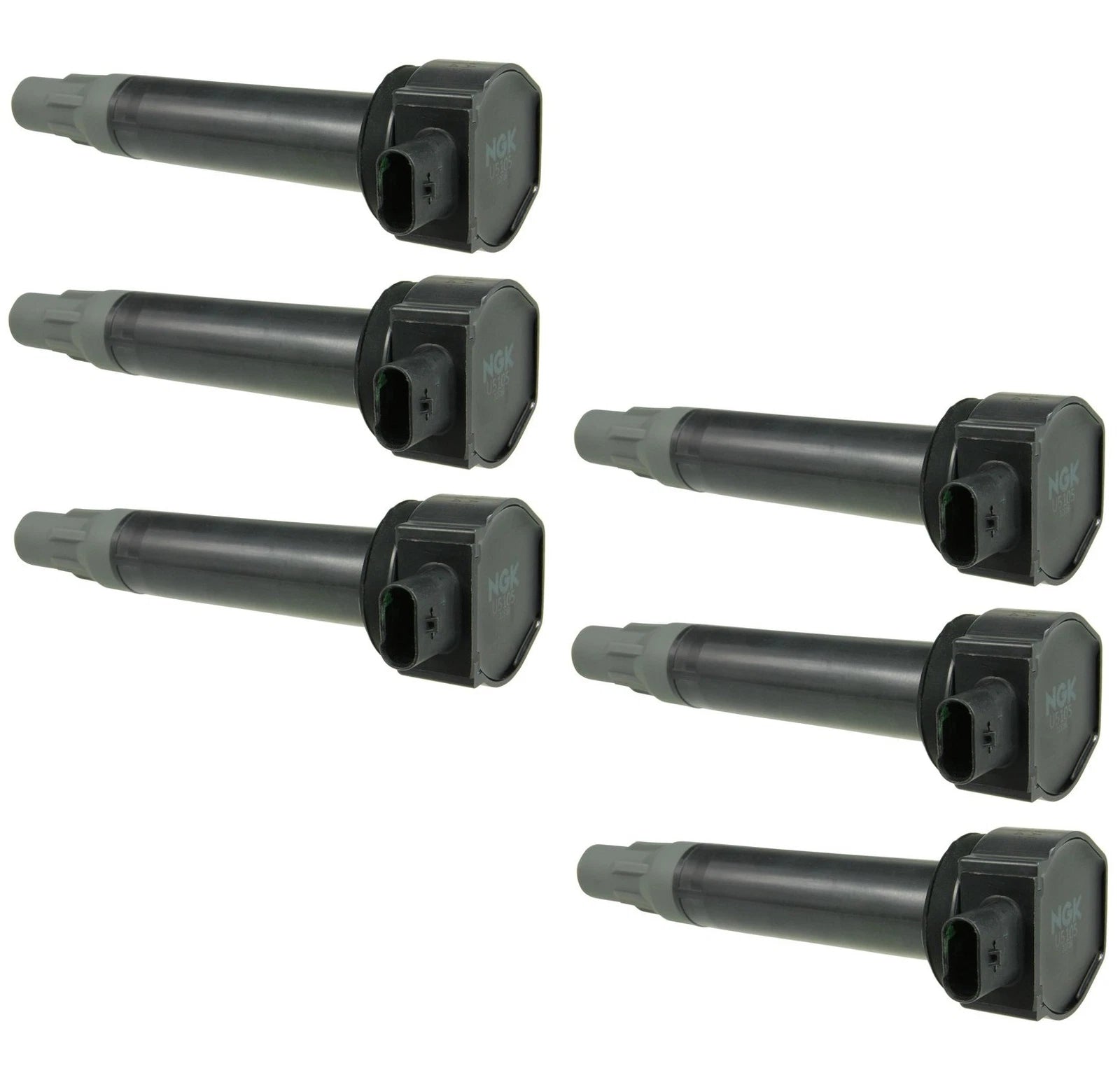 Set of 6 NGK Ignition Coils for Chrysler Dodge Nitro Volkswagen Routan (2007–2011)