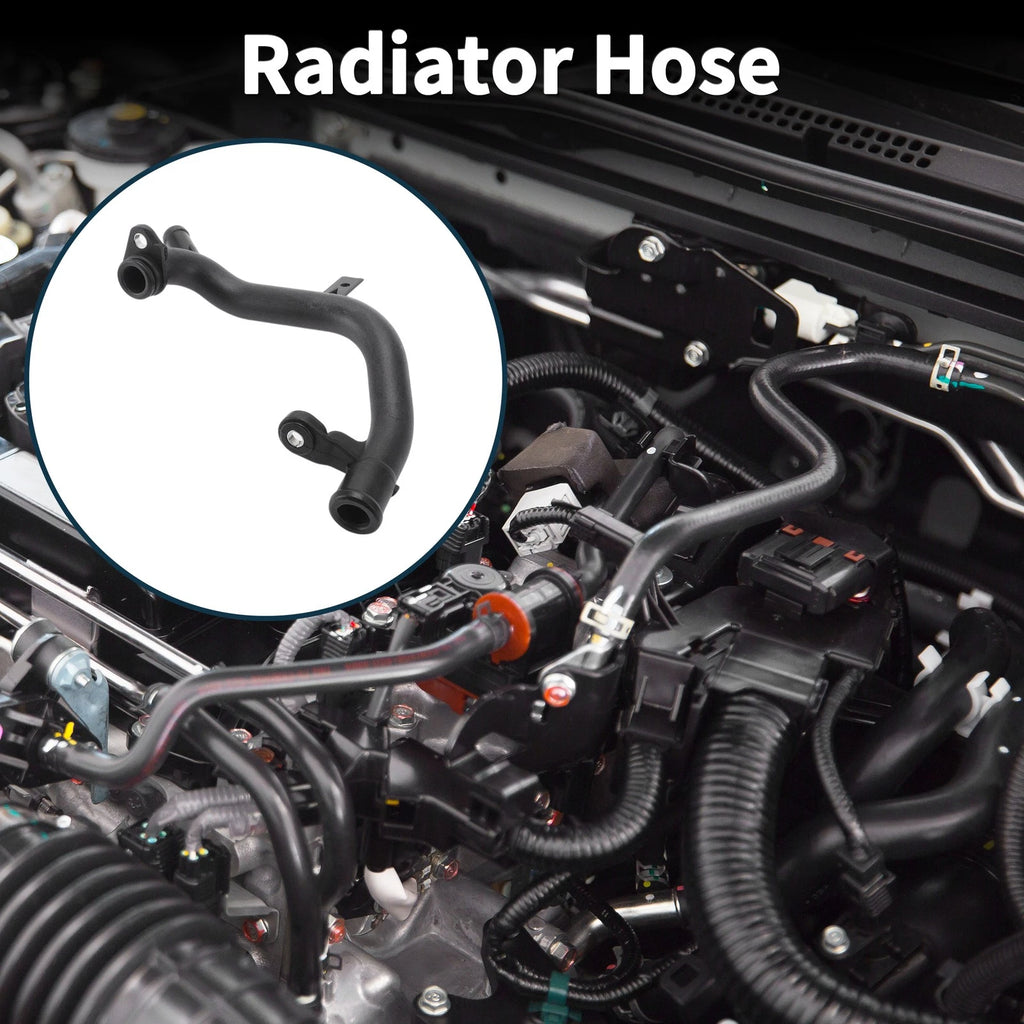 Radiator Hose Coolant Tube for Audi A3 (2008–2017) Plastic Black
