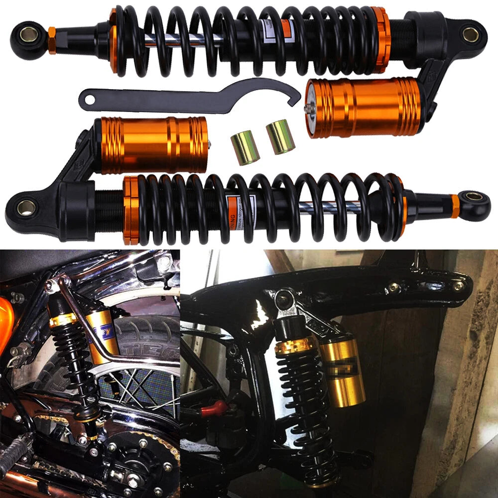 Adjustable 400mm Air Shocks for Yamaha Raptor 660R 700 700R (2001–2019)