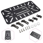 Set of 2 Dual-Sided Mounting Saddlebag Bracket Racks for Motorcycle