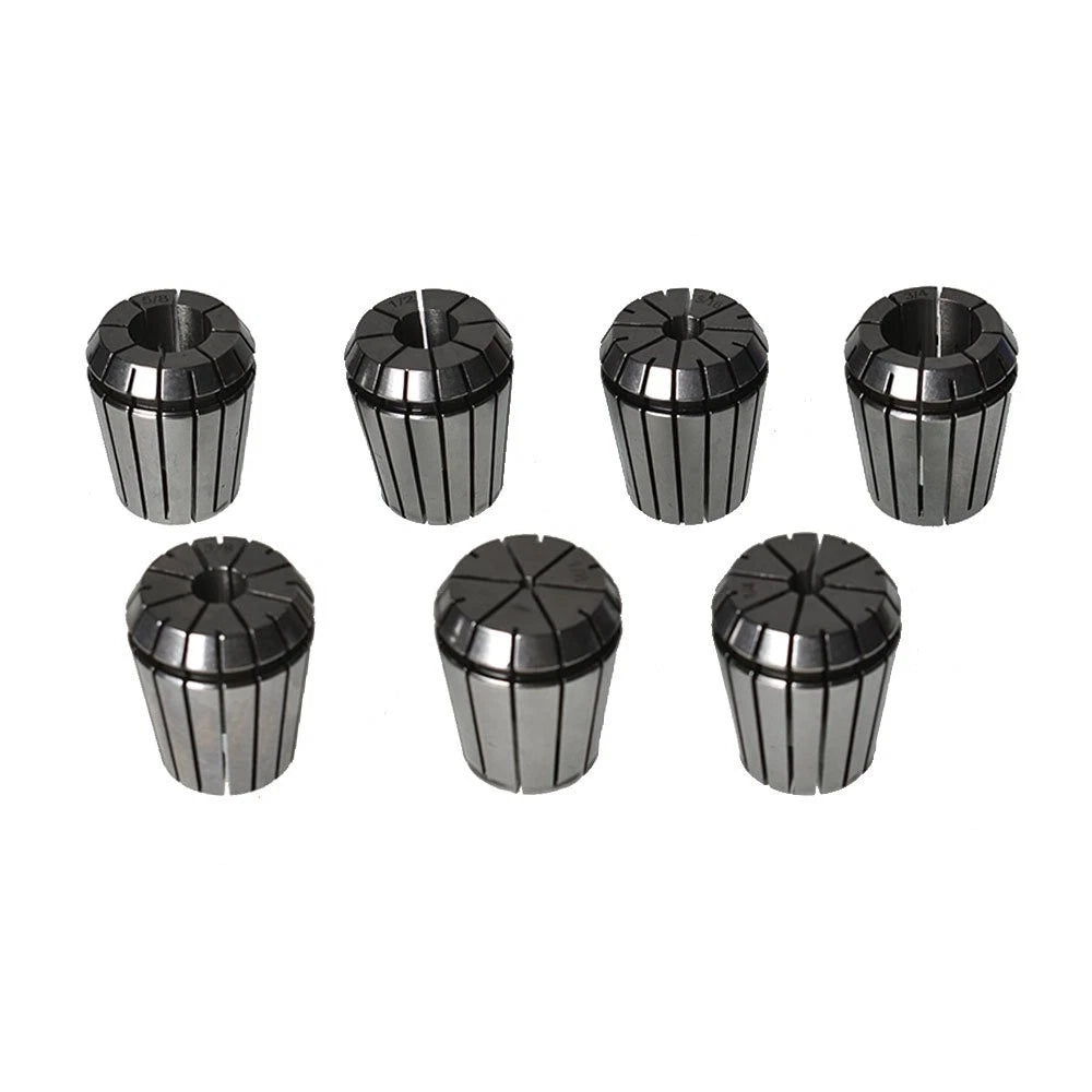 Set of 7 ER32 Spring Collets for CNC Milling Lathe Engraving Machine