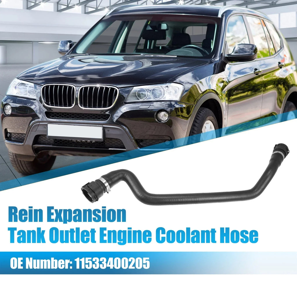 Expansion Tank Outlet Engine Coolant Hose 2.5L for BMW X3