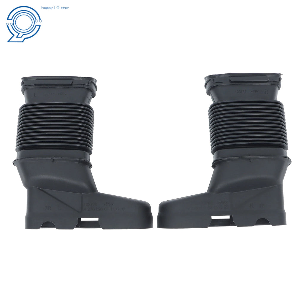 2X Air Intake Pipe Hose for Benz CLS320 CLS400 E320 E400 (2012–2018)