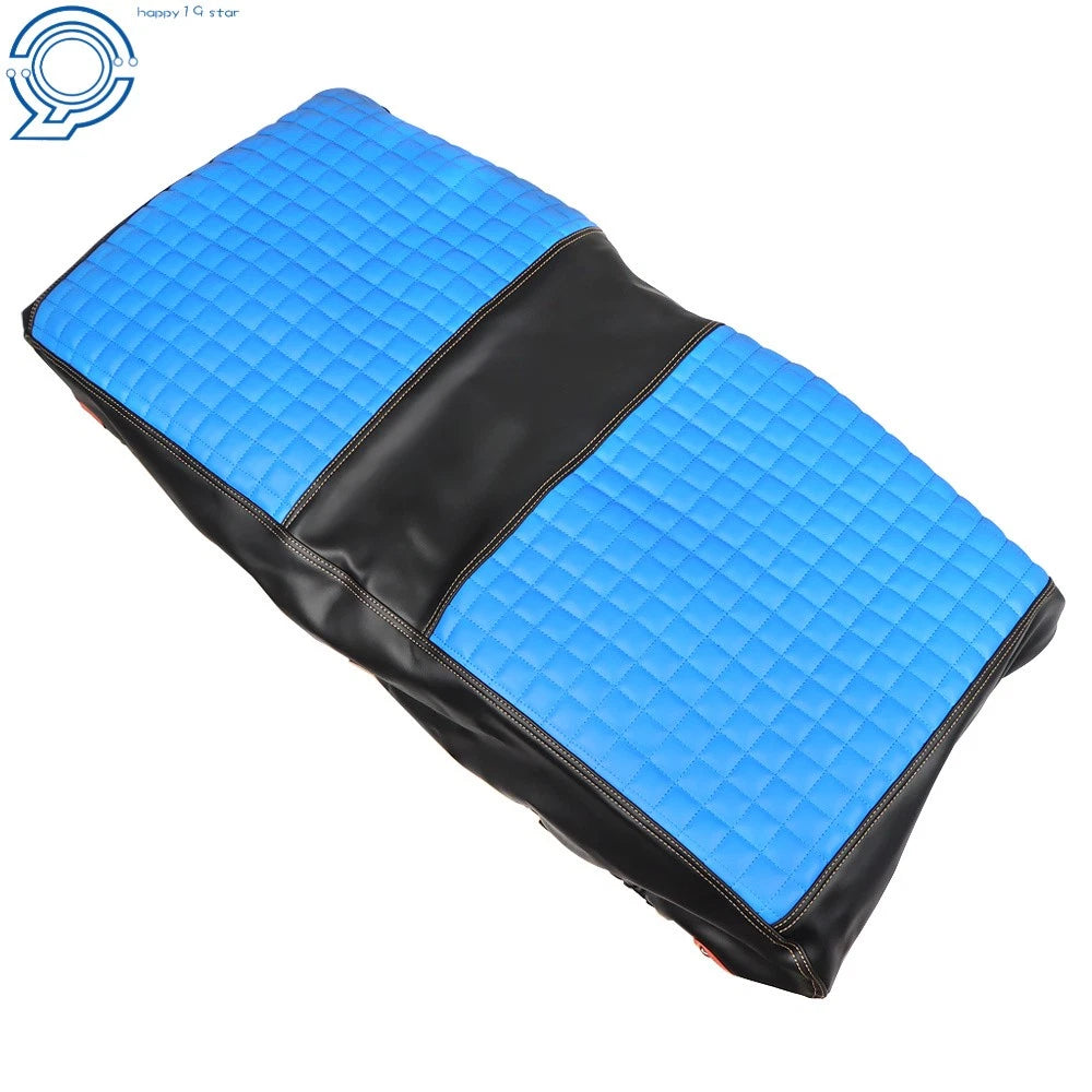 Set of 2 Front and Rear Seat Covers for Club Car Precedent (2004-Up) - Blue
