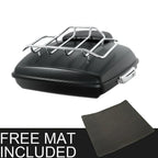 Matte Razor Trunk Pad Mount Rack for Harley Touring Street Road Glide (2014–2026)