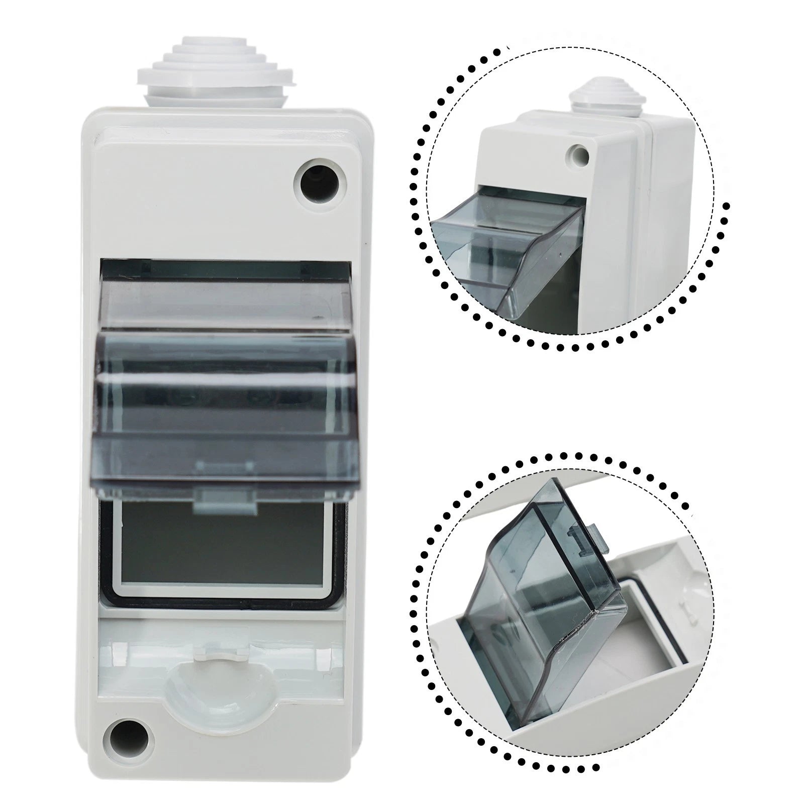 63A Distribution Breaker Box for Household Use (ABS+PC)