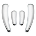 4x Chrome Swingarm Frame Inserts for Harley Softail FLSTF FLSTN (2008 - 2017)