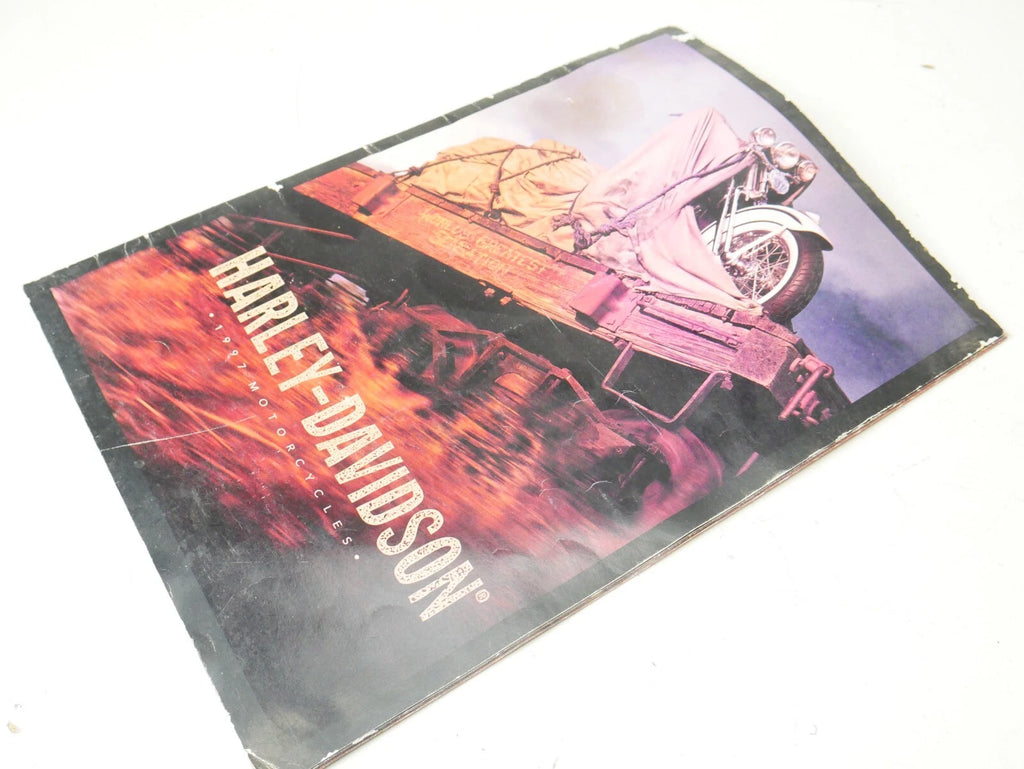 Genuine Motorcycle Magazine Brochure for Harley Davidson (1997) 99360-97v
